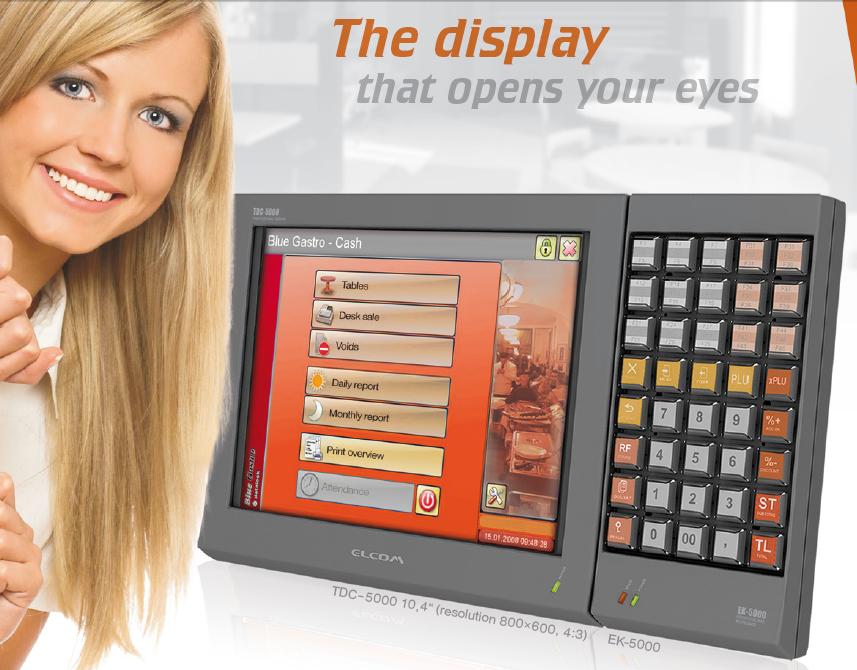Monitor TDC 5000 Touchscreen